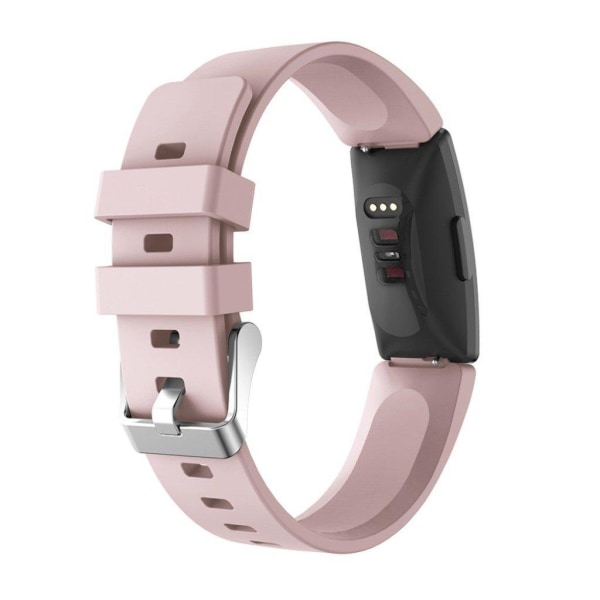 Fitbit Inspire / Inspire HR silicone watch band - Size: S / Pink Pink