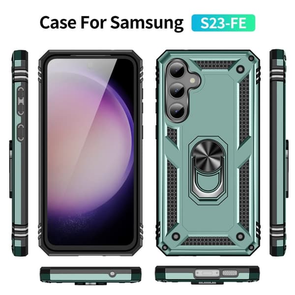 Bofink Combat Samsung Galaxy S23 FE skal - Grön Grön