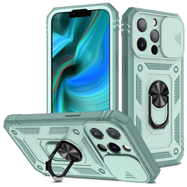 Bofink Combat iPhone 13 Pro kotelot - Vihreä Green