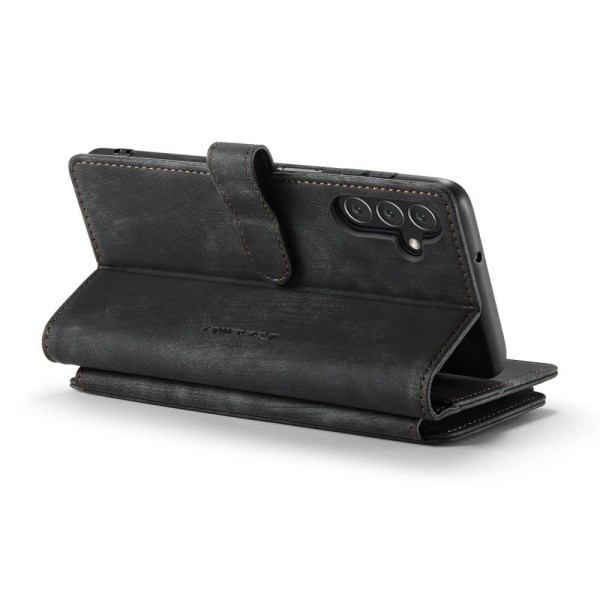 CaseMe Samsung Galaxy A13 5G etui med lynlås og pung - Sort Black