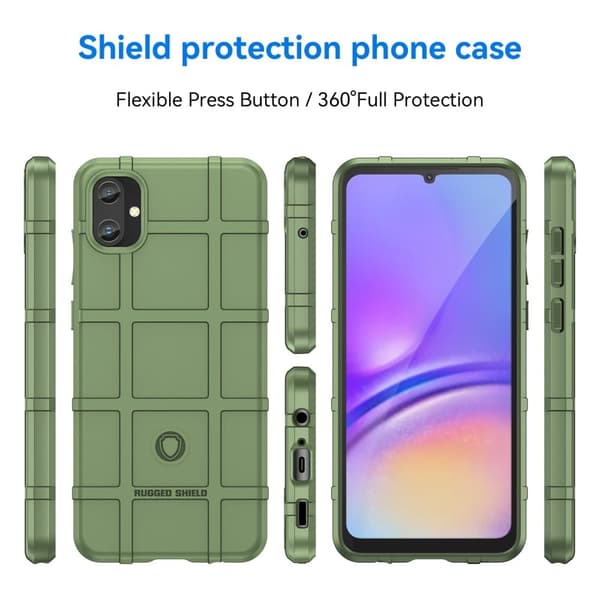 Rugged Shield Suojakotelo Samsung Galaxy A05 4g - Vihreä Green