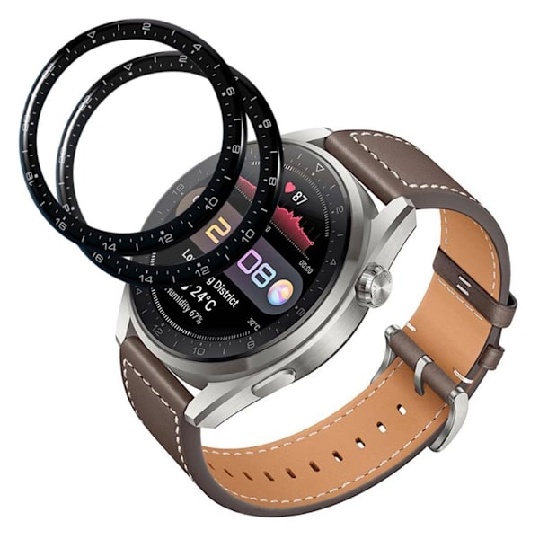 2 stk. Huawei Watch 3 Pro PMMA-skærmbeskyttelse Transparent