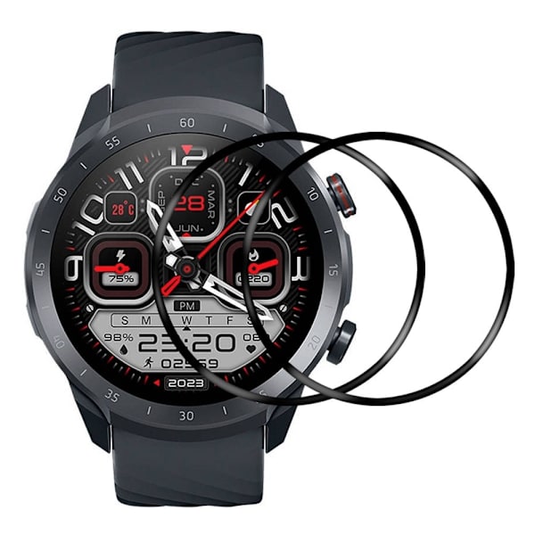2Pcs / Pack Mibro A2 Flexible Film scratch-resistant Clear Watch Screen Protector Transparent
