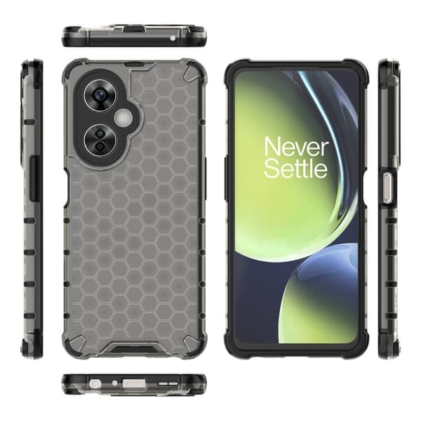 Bofink Honeycomb OnePlus Nord N30 / Nord Ce 3 Lite Etui - Sort Black