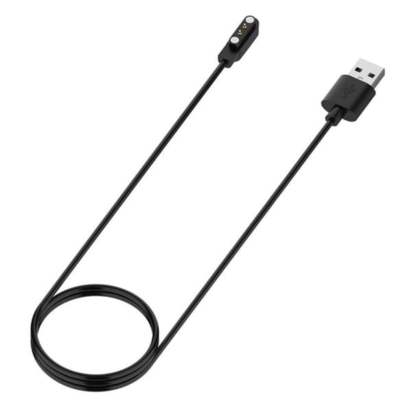 1M Ticwatch GTX USB charging kabel Black