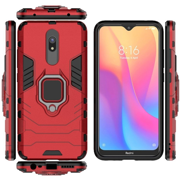 Cool Guard Xiaomi Redmi 8A skal - Röd Röd