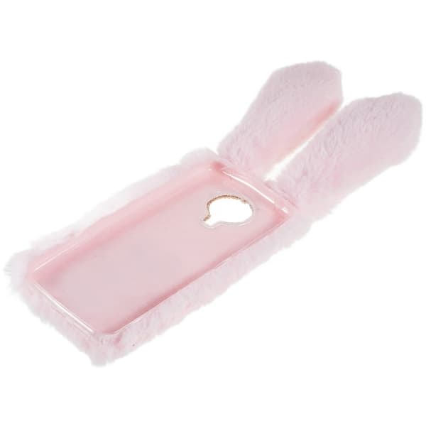 Fluffy Rabbit Nokia G20 / Nokia G10 deksel - Rosa Pink