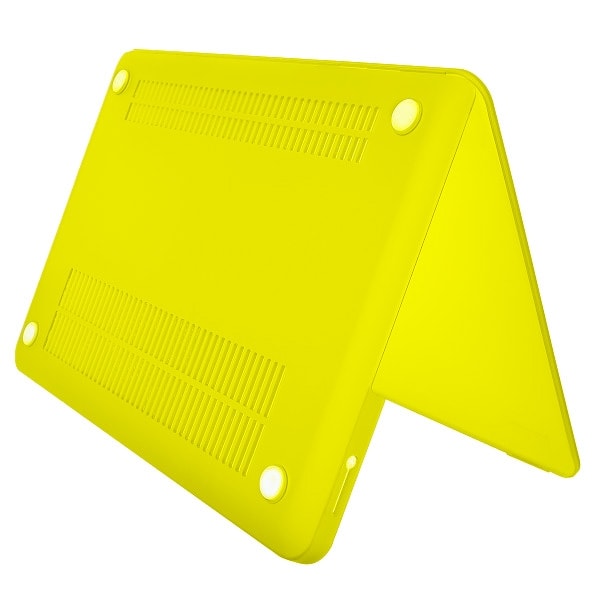 Hard Shell (Gul) Beskyttelse Etui For Macbook Pro 15.4" Yellow