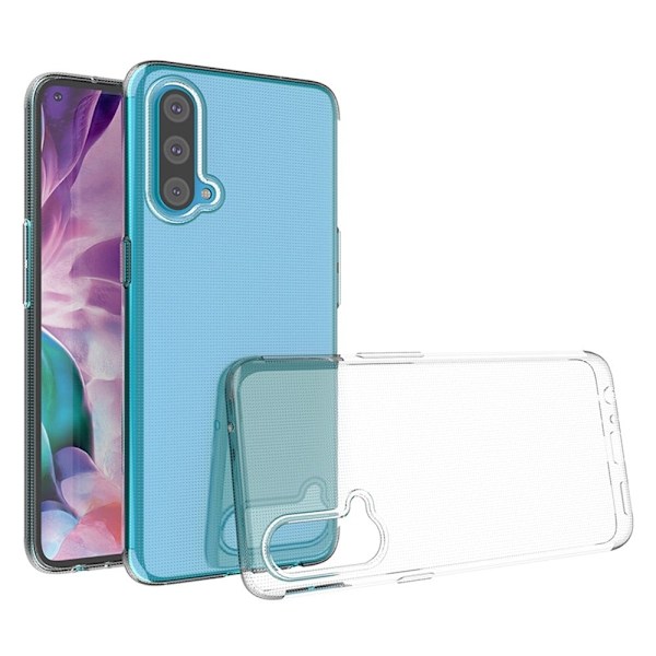 Ultrasmalt transparent fodral för OnePlus Nord CE 5G Transparent