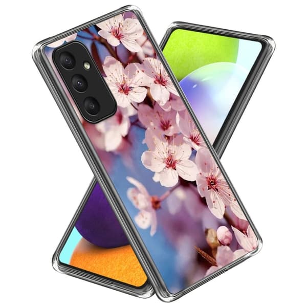 Deco Samsung Galaxy A55 cover - Ferskenblomst Pink