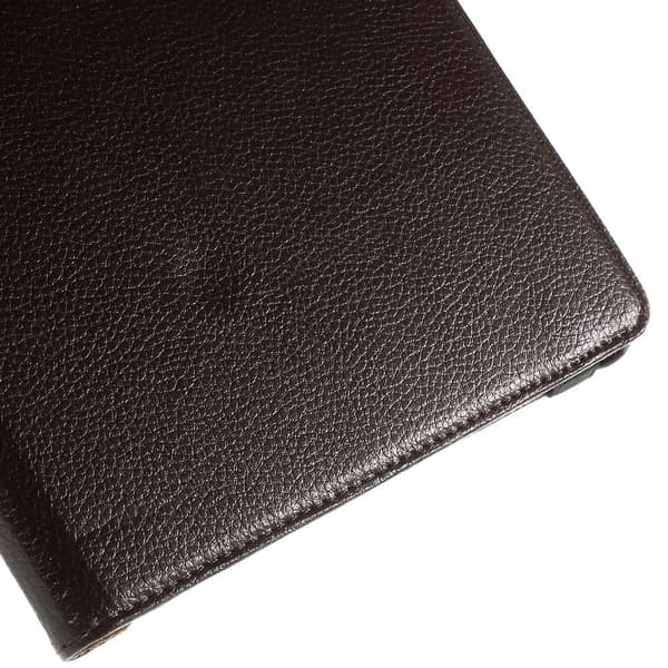 Jessen Samsung Galaxy Tab A 9.7 lær etui med rotasjons mulighet - Coffee Brown