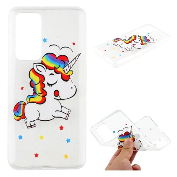 Deco Huawei P40 Pro kuoret - Yksisarvinen White