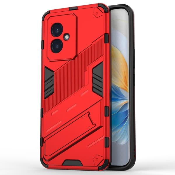 Støtsikkert hybriddeksel med et moderne preg for Honor 100 - Rød Red