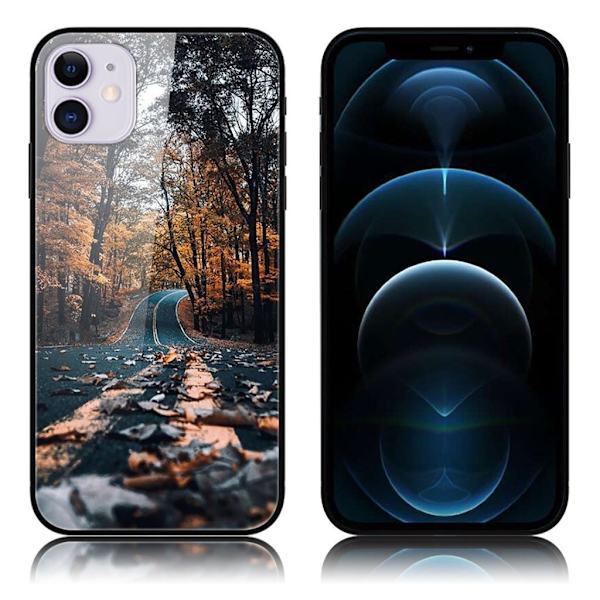 Fantasy iPhone 12 / 12 Pro Deksel - Vei Multicolor