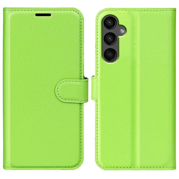 Classic Samsung Galaxy A15 Läppäkotelo - Vihreä Green