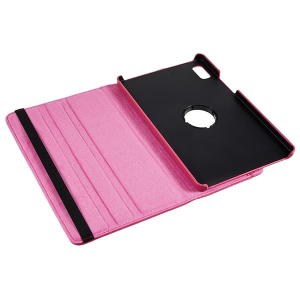 Lenovo Tab M9 enkelt läderfodral med elastiskt band - Ros Rosa