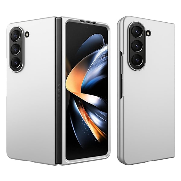 Samsung Galaxy Z Fold5 Slim Cover - Sølv White