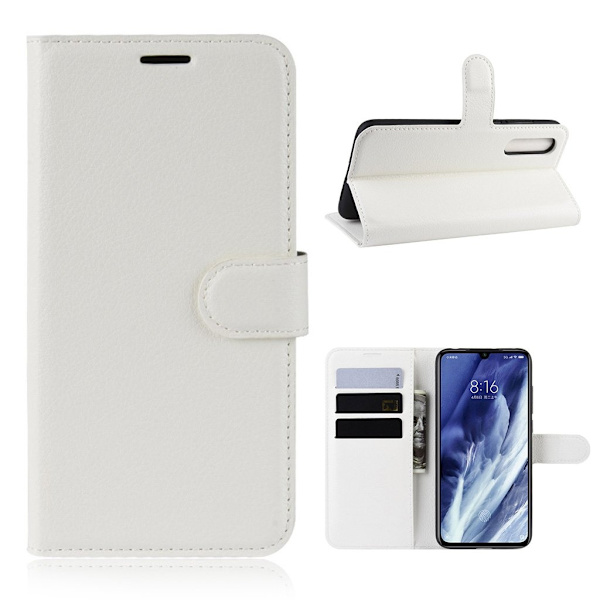 Alpha Xiaomi Mi 9 Pro Flip Etui - Hvit White
