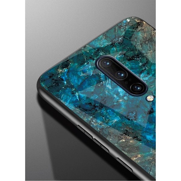 Fantasy Marmor OnePlus 7 Pro skal - Smaragd Grön