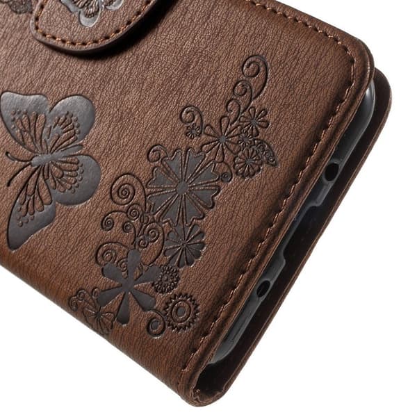 Moberg Samsung Galaxy J3 (2016) etui - Brun Brown