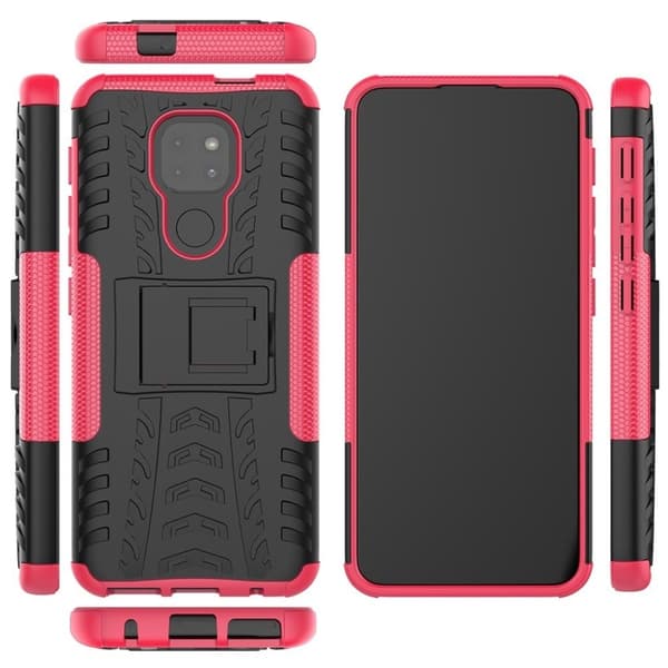 Offroad Etui Motorola Moto G9 Play - Rose Pink