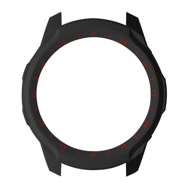 Mibro A2 Watch Case Drop-Proof Hard bump resistant Cover - Sort / Rød Black