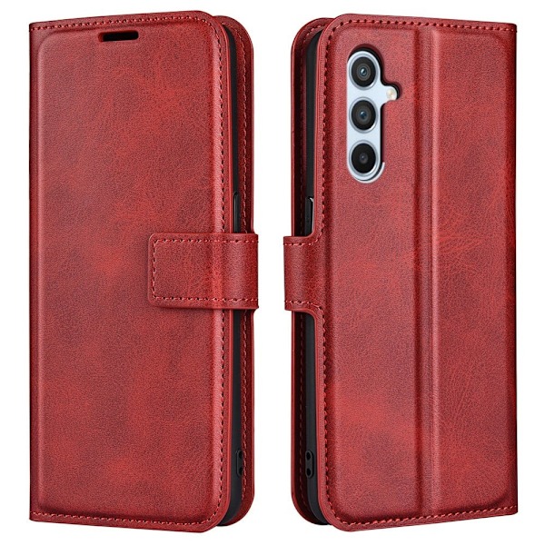 Lompakko Nahkakotelo For Samsung Galaxy A54 - Punainen Red