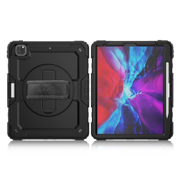 iPad Pro 12.9 inch (2020) / (2018) 360 swivel combo case - Black Black