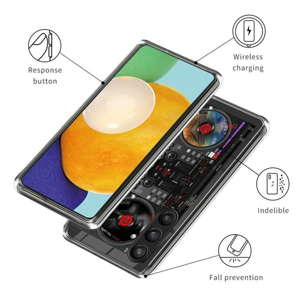 Vibe Samsung Galaxy A56 -kansi - Tyyli K Black