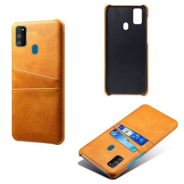 Dual Card cover - Samsung Galaxy M30s – Orange Orange