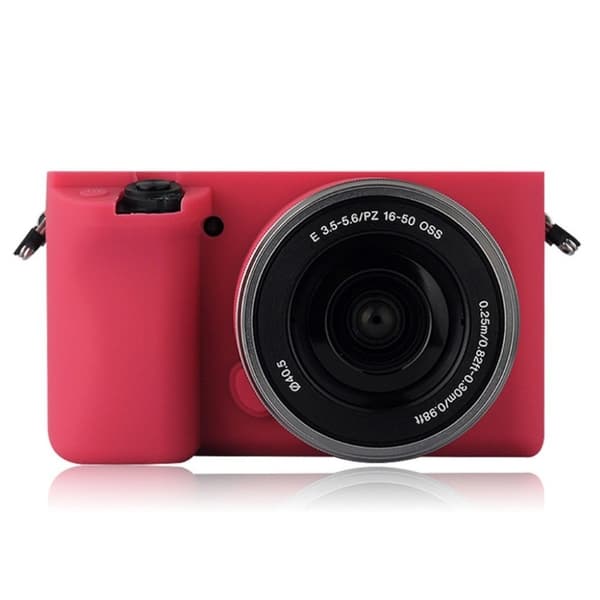 Sony Alpha A6300/A6000 fleksibel blød silikone etui - Rose Pink