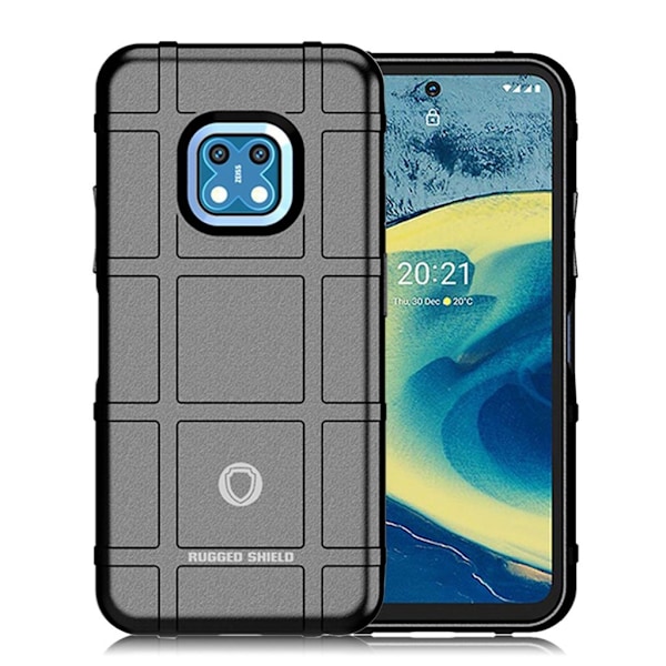 Rugged Shield Etui Nokia XR20 - Sort Black