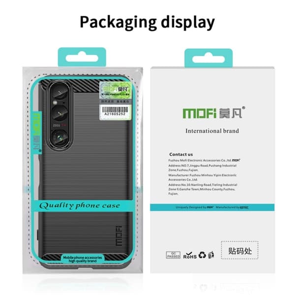 MoFi Carbon Sony Xperia 1 VI kotelot - Sininen Blue
