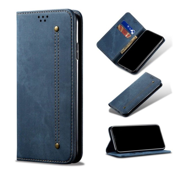 Jeans OnePlus Nord CE 5G Läppäkotelo - Sininen Blue