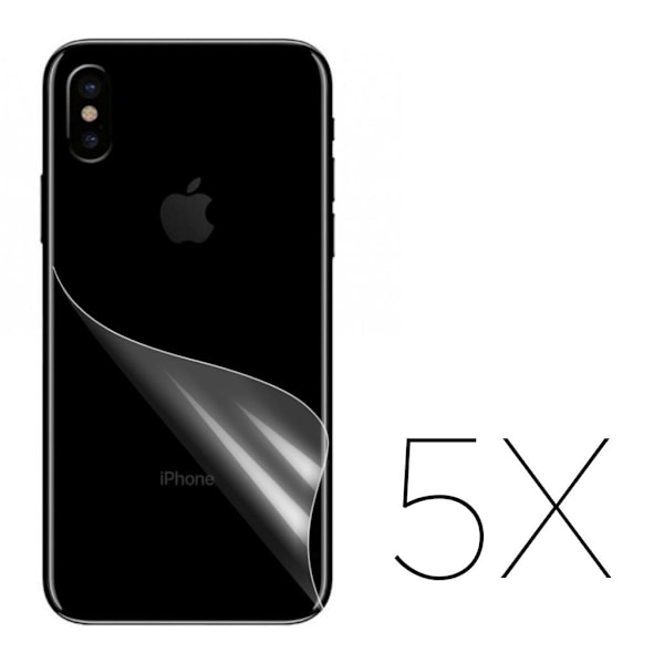 iPhone X suojakalvo näytölle 5kpl Transparent