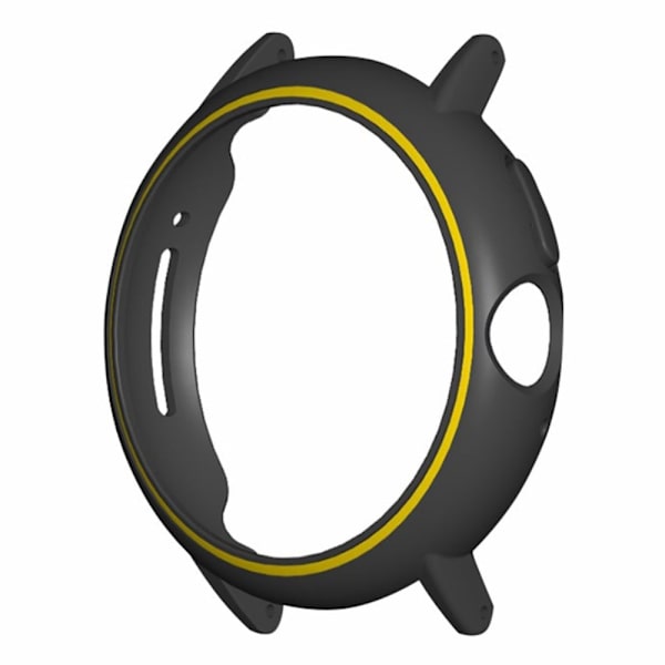 Google Pixel Watch hård ramme med kantbeskyttelse og 20 mm adapterforbindelse - Sort + Grøn Green