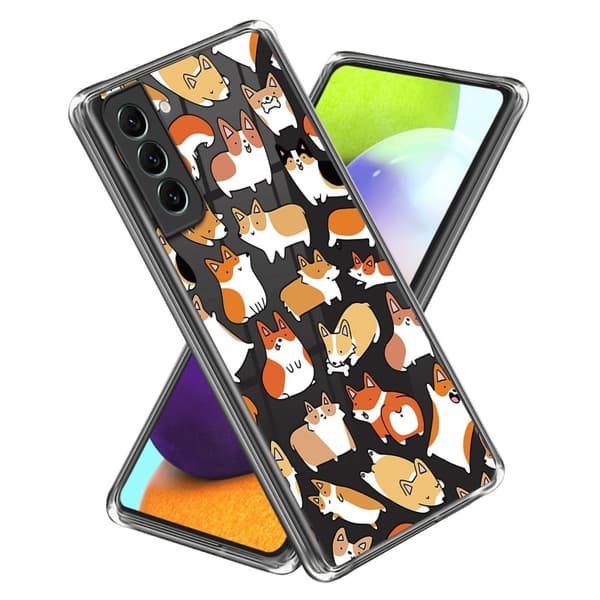 Deco Samsung Galaxy S24 Plus kotelot - Koirat Tarra Brown