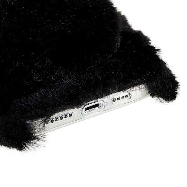 Cute 3D iPhone 14 Pro Max cover - Sort Black