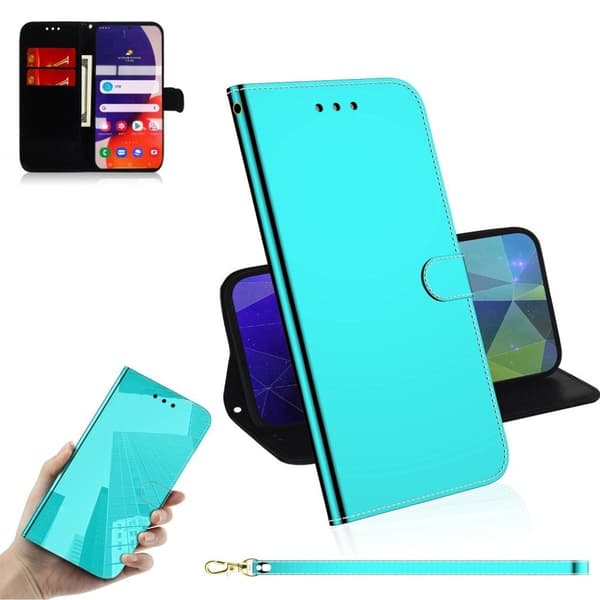 Mirror Samsung Galaxy A82 5G fodral - Grön Grön