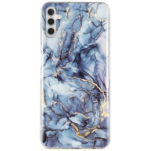 Marmormotiv Samsung Galaxy A13 5G skal - Grå Silvergrå