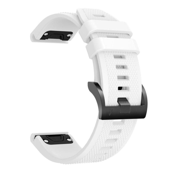 Garmin Fenix 5 durable silicone watch band - White Vit