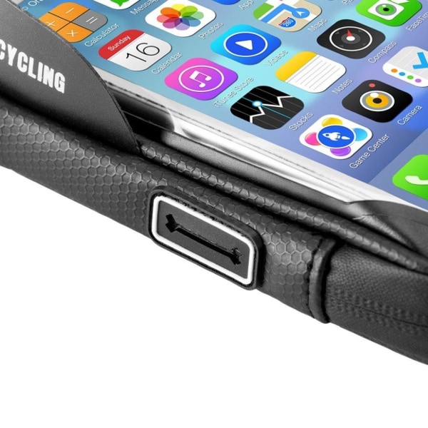 Universell cykelhållare för 6,0 tums smartphone Svart