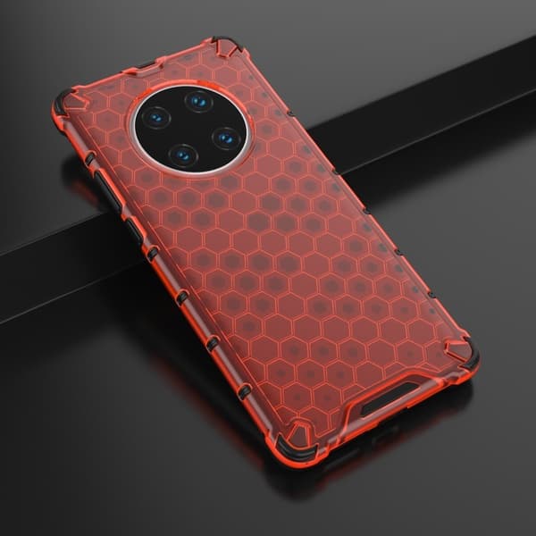 Bofink Honeycomb Huawei Mate 40 Pro skal - Röd Röd