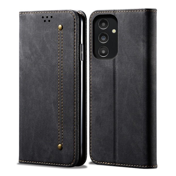 Jeans Samsung Galaxy A14 fodral - Svart Svart