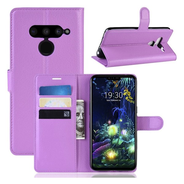 Classic LG V50 ThinQ etui - Lilla Purple