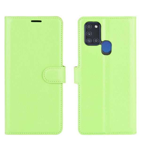 Classic Samsung Galaxy A21s fodral - Grön Grön