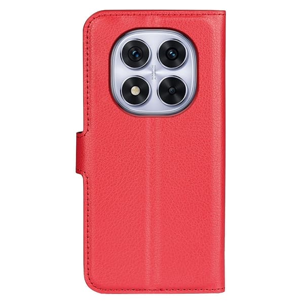 Classic Xiaomi Redmi Note 14 Pro 5G flip etui - Rød Red