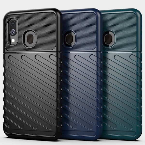 Thunder Samsung Galaxy A40 kuoret - Musta Black