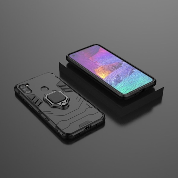 Ring Guard kuoret - Samsung Galaxy A11 - Musta Black