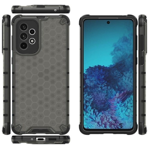 Bofink Honeycomb Samsung Galaxy A73 cover - Sort Black